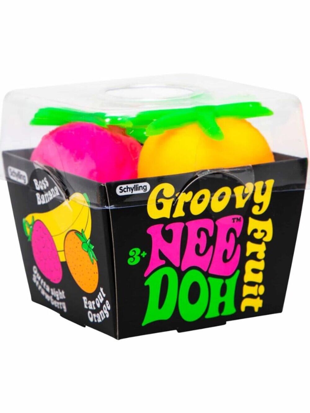 NeeDoh Groovy Fruit - RARE! - Sealed New in Box :)!